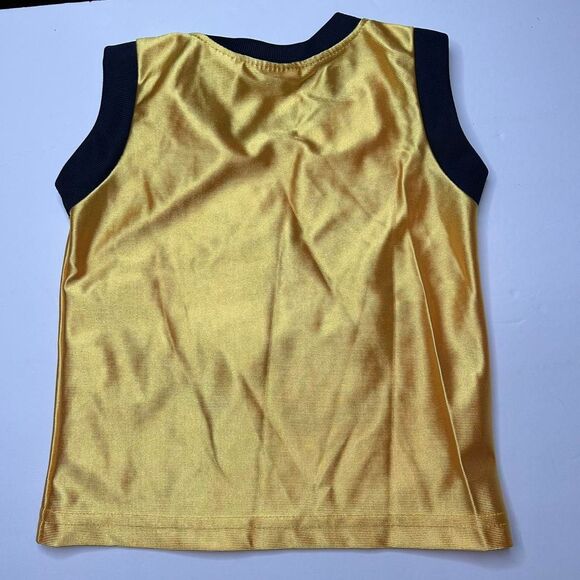 vintage Y2K 2000s retro 2008 Yellow and black Hulk Smash tank top 2T - Picture 6 of 8